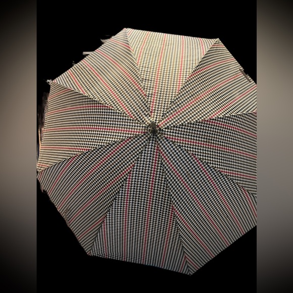 Aramis Profound Hound Umbrella Houndstooth Bloodhound Dog Head Handle. Rare Find - Picture 3 of 8